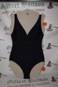 *DKNY Women’s Black Swimsuit Size: 16