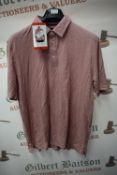 *Jachs Men’s Dusty Pink Polo Size: M