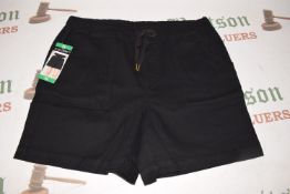 *Women’s Black 97% Cotton Shorts Size: XL