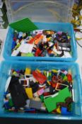2x Tubs of Lego and Building Blocks