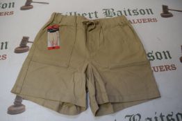 *Women’s Beige 97% Cotton Shorts Size: M