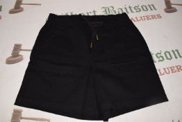 *Women’s Black 97% Cotton Shorts Size: S