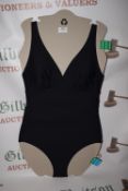 *DKNY Women’s Black Swimsuit Size: 12
