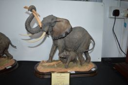 Country Artist “New to the Bush” Limited Edition Elephant Sculpture