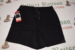 *Women’s Black 97% Cotton Shorts Size: M