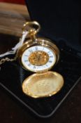Mount Royal Gilded Pocket Watch in Working Condition
