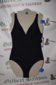 *DKNY Women’s Black Swimsuit Size: 10
