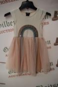 Girl’s Rainbow Tutu Dress Size: 6 years