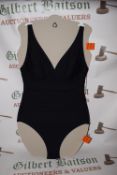 *DKNY Women’s Black Swimsuit Size: 16