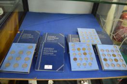16x Great Britain Coin Collection Folders (some with coinage)