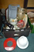 Assorted Pottery, Glassware, and Kitchenware
