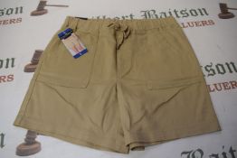 *Women’s Beige 97% Cotton Shorts Size: L