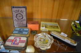 Vintage Advertising Tin s and Hull Related Items