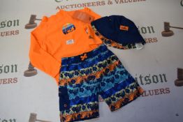 UV Skinz Boy’s 3pc Swim Set with UV Protection Size: 3 years