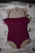 *DKNY Women’s Magenta Swimsuit Size: 18