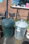 Garden Incinerator, and an 80L Green Bin