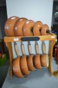 Le Creuset 10pc Enamel Cookware Set with Wooden Pa