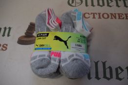 Puma Kid’s Drycell Trainer Socks 10pr Size: 12-1.5