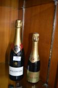 Bolinger Special Cuvee Champagne 75cl, and Granier Champagne 37.5cl
