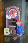Paddington Bear Bakery Clock