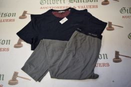 *Ted Baker 2pc Grey & Navy Pyjama Set Size: M