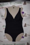 *DKNY Women’s Black Swimsuit Size: 14