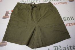 *Women’s Olive Green 97% Cotton Shorts Size: M