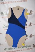 *Reebok Women’s Blue Swimsuit Size: 10