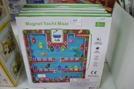 5x Magnet Yacht Maze Games