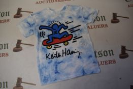 Keith Haring Pop Art T-Shirt Size: 5-6 years