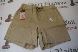 *Women’s Beige 97% Cotton Shorts Size: M