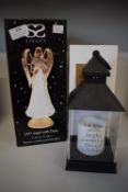 *Special Grandad Memorial Lantern, and an LED Angel