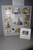 *Grandchildren Collage Frame, and Grandparent Baby Scan Photo Frame