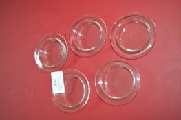 *5x Replacement Glass Dishes for Wax Melt Burners