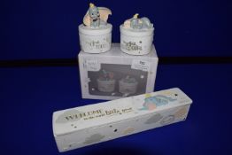 *Dumbo Birth Certificate Holder, and My First Tooth & Curl Keepsake Boxes