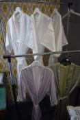 *5x Assorted Satin Effect Dressing Gowns