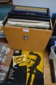 2x Record Cases Containing Mixed Oldies and Classical LP Records