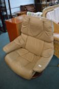 Stressless Reclining Leather Armchair