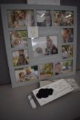 *Grandchildren Collage Photo Frame, and Weeks Until We Meet Our Grandchild Countdown Plaque