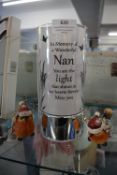 *Nan Memorial Light, and Two Robin Ornaments