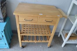 Mobile Kitchen Utility Stand