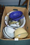 Vintage Enamel Dolls and Kitchenware