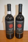 2x Sagrato Italian Chianti Reserva 2018