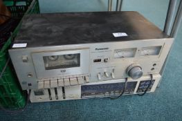 Panasonic Cassette Deck and JVC Receiver