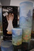 *LED Angel, and 2x Memorial Tubes