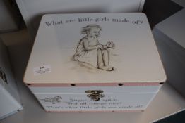 *What Little Girls are Made of Keepsake Box
