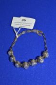 Continental 850 Grade Silver Gemstone Bracelet