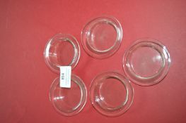 *5x Replacement Glass Dishes for Wax Melt Burners