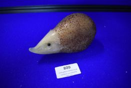 *Coloured Glass Hedgehog Paperweight
