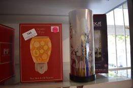 *Christmas Wax Melt Warmer Plug In, and a Light Up Christmas Tube